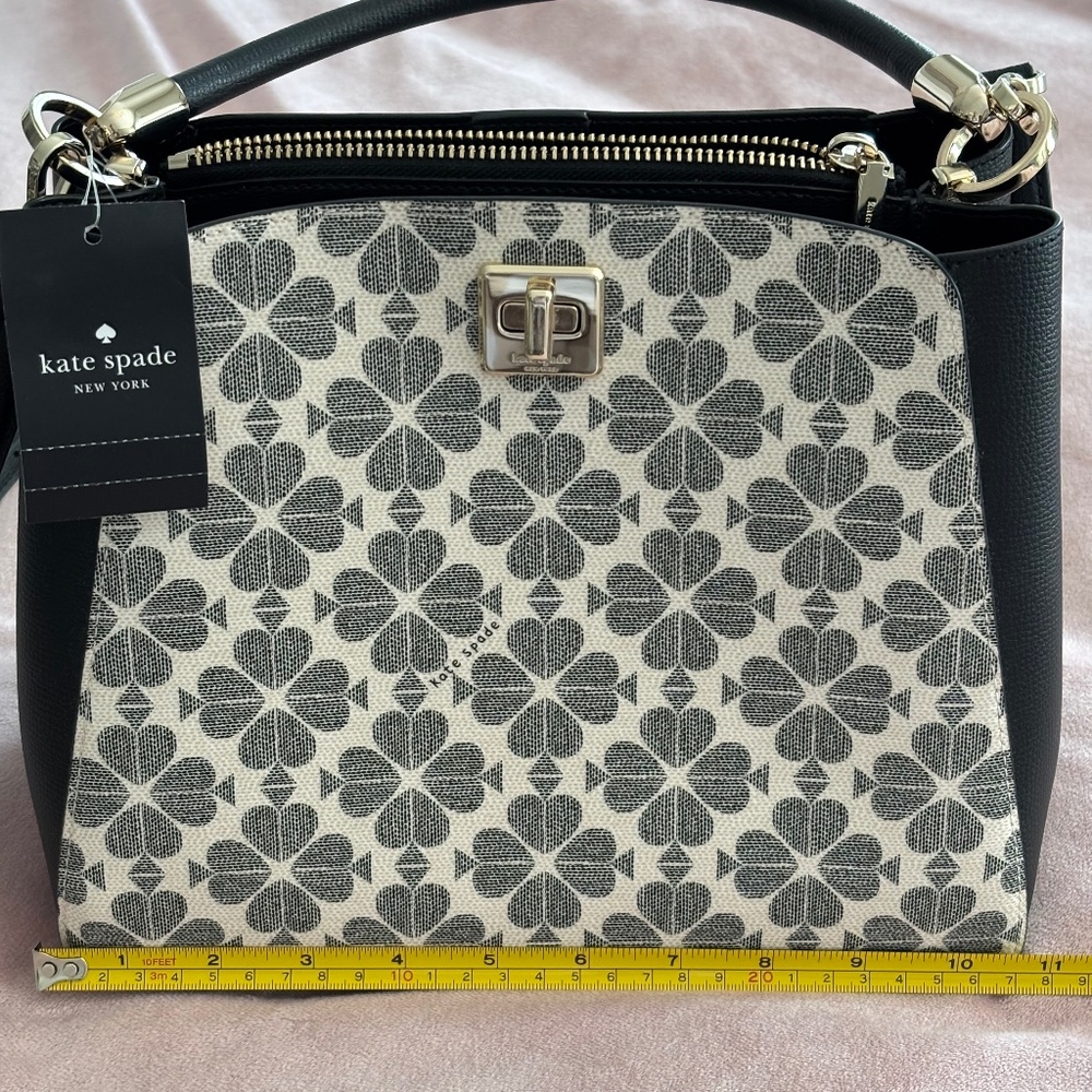 NWT Kate Spade - Spade Flower PV purse INCLUDING matching slim wallet NWT - Picture 12 of 16